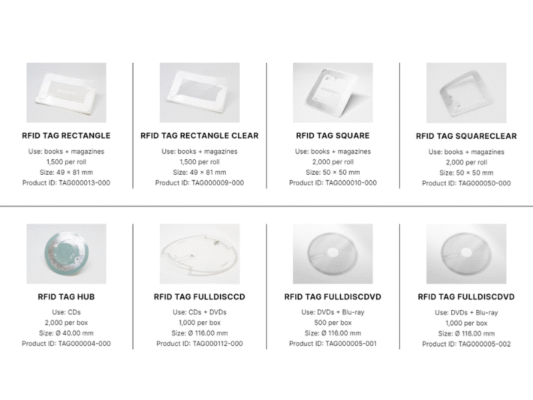 Nhãn Rfid Bibliotheca - RFID Việt - Tiên Phong Công Nghệ RFID