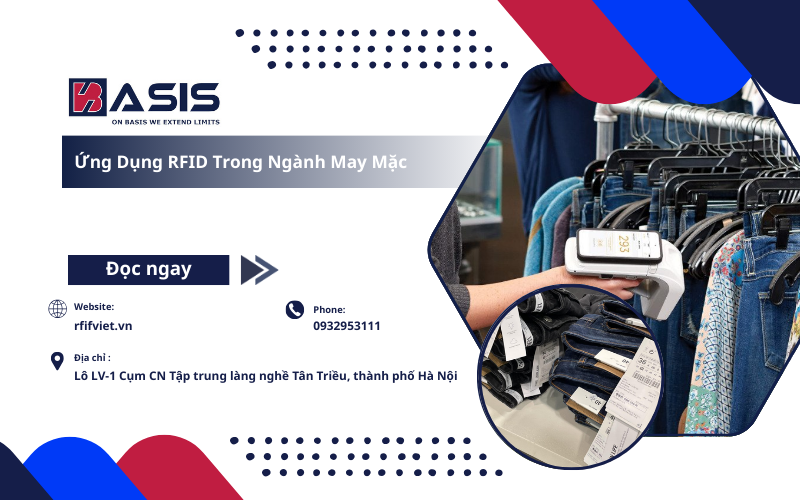 Ứng dụng RFID trong ngành may mặc
