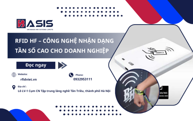 RFID HF công nghệ nhận dạng tần số cao