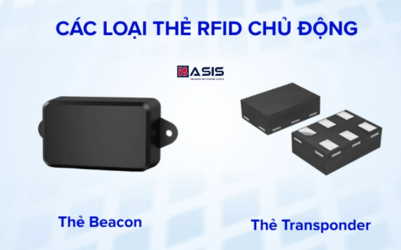 Các loại thẻ RFID chú động