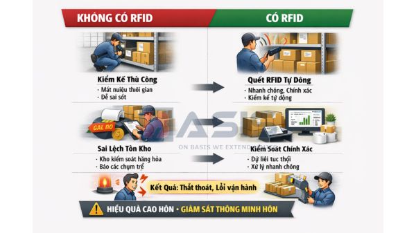 Các thương hiệu lớn dùng RFID