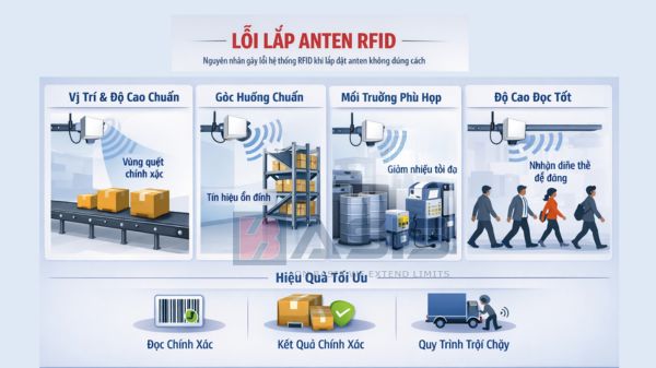 Lỗi lắp anten RFID là gì?