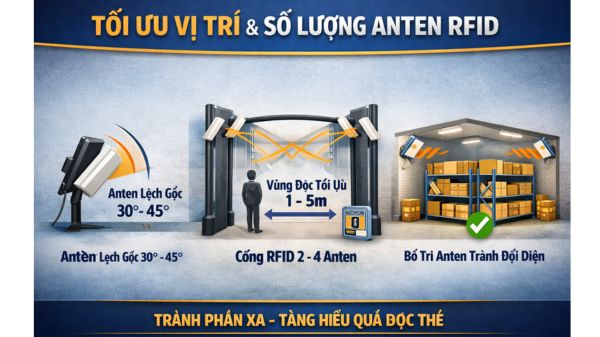 Điều chỉnh công suất và vùng phủ sóng của Reader