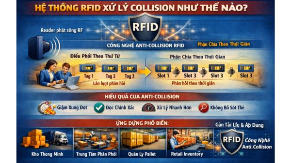 Hệ Thống RFID Xử Lý Collision Như Thế Nào?