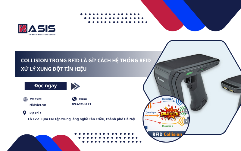 Collision Trong RFID Là Gì? Cách Hệ Thống RFID Xử Lý Xung Đột Tín Hiệu