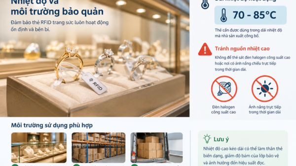 Thẻ RFID trang sức dạng dây – độ bền thực tế phụ thuộc nhiều vào thân thẻ và cách sử dụng.