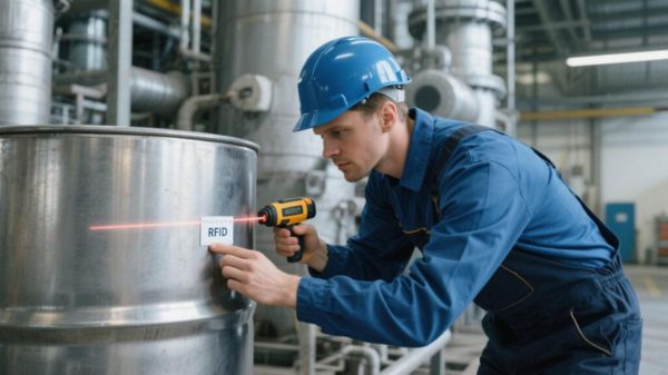 Gắn RFID Lên Bề Mặt Kim Loại Số Lượng Lớn